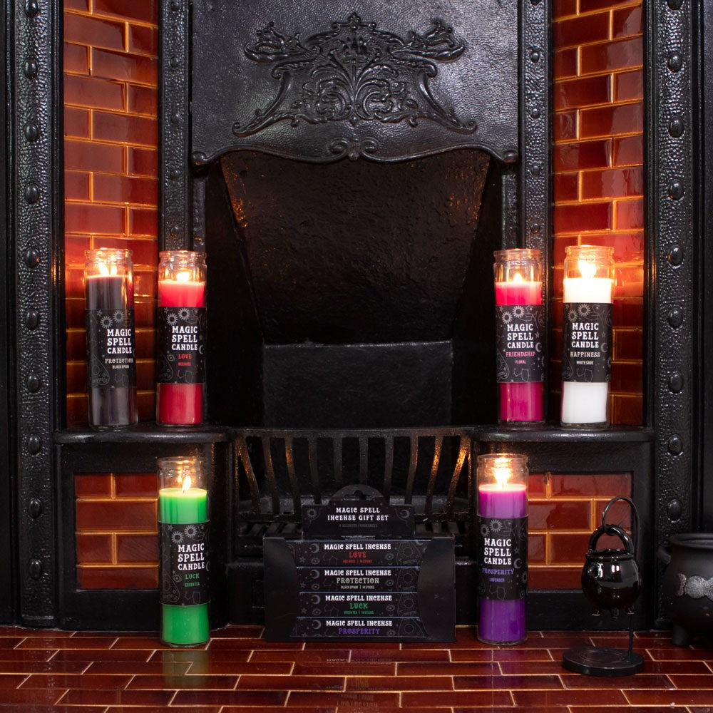 Lavender "Prosperity" Spell Tube Candle