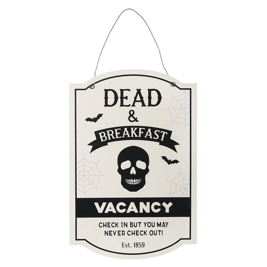 Dead and Breakfast Hanging Sign