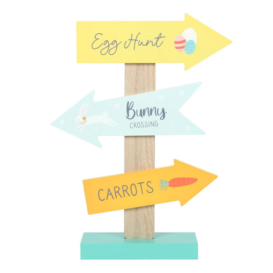 Easter Direction Standing Sign