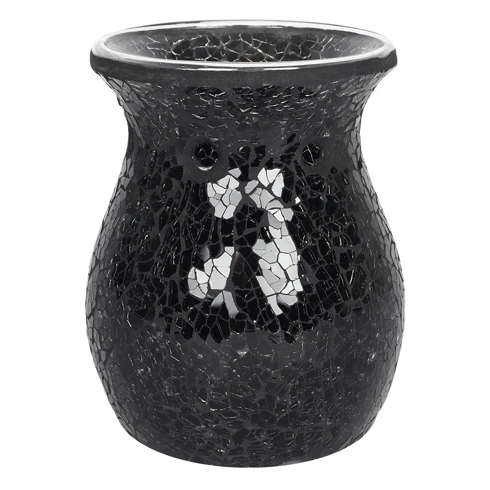 Black Crackle Oil Burner