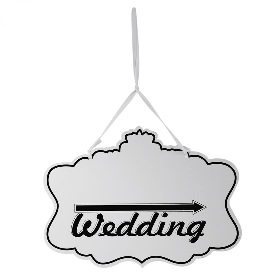 Wedding Arrow Sign