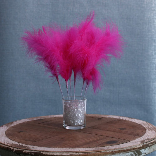 Fluff Feathers Fuchsia Pink (6 Pack)