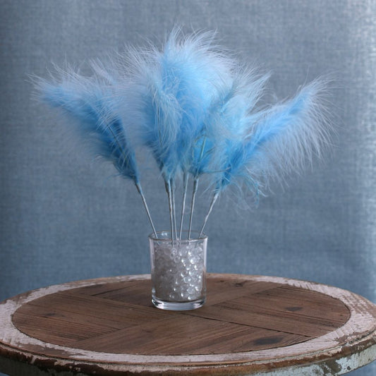 Fluff Feathers Baby Blue (6 Pack)