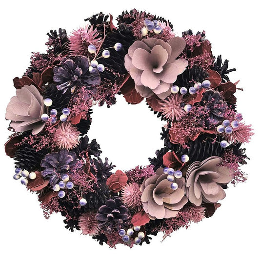 Burgundy Forest wreath (30cm)
