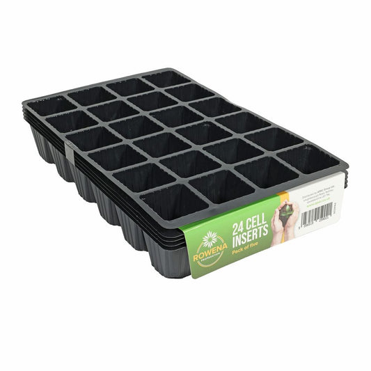 Seed Trays - 24 Cell Inserts Pack of 5