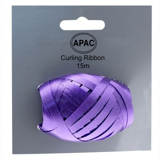 15m Purple Curling Ribbon (5mm)