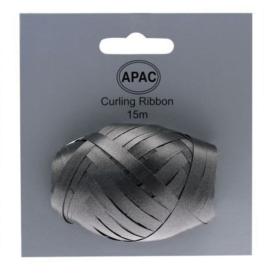 15m Black Curling Ribbon (5mm)