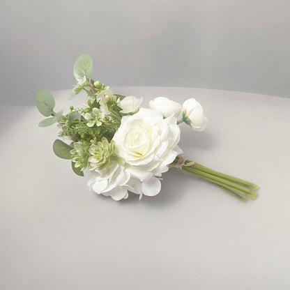 Mixed Rose Bouquet Ivory