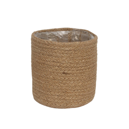 Natural Jute Braided Rope Basket