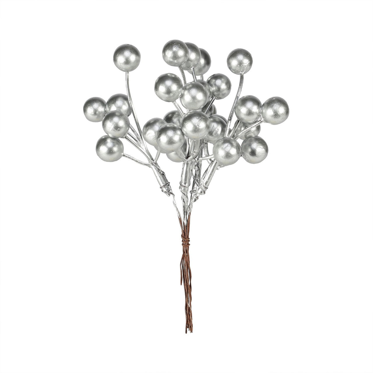 Artificial Silver Berry Bunch