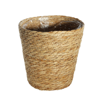 Seagrass Planter Basket Lined 19.5cm