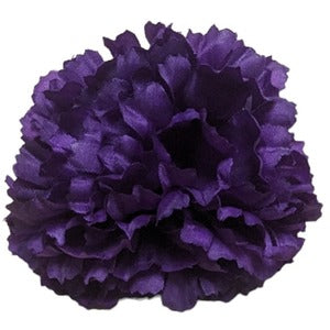 Pack of 6 Artificial Carnation Picks - Purple