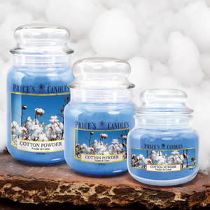 Medium Jar Candle - Cotton Powder