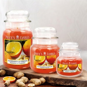 Large Jar Candle - Mandarin and Ginger