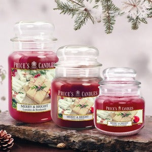 Medium Jar Candle - Merry & Bright