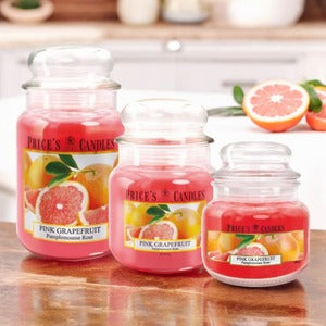 Large Jar Candle - Pink Grapefruit