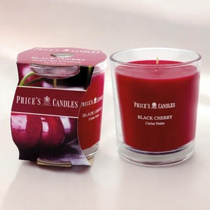 Black Cherry Scented Jar Candle