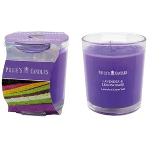 Lavender & Lemongrass Scented Jar Candle