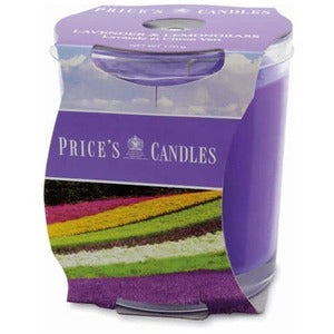 Lavender & Lemongrass Scented Jar Candle