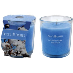 Cotton Powder Scented Jar Candle