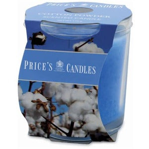 Cotton Powder Scented Jar Candle