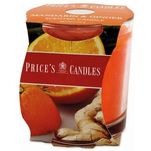 Mandarin & Ginger Scented Jar Candle