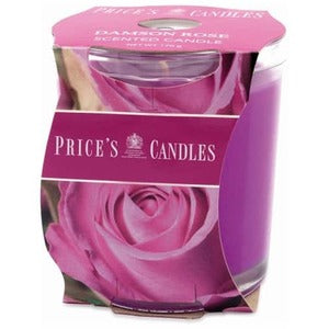 Damson Rose Scented Jar Candle