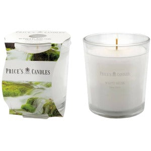 White Musk Scented Jar Candle