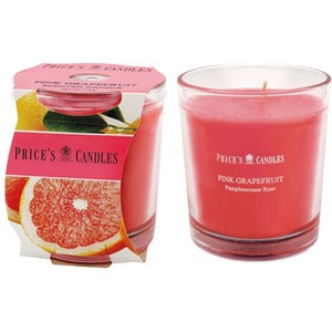 Pink Grapefruit Scented Jar Candle