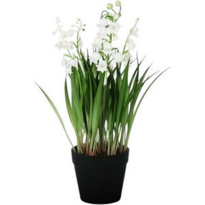 Artificial Lily of the Valley Potted Plant (25cm)