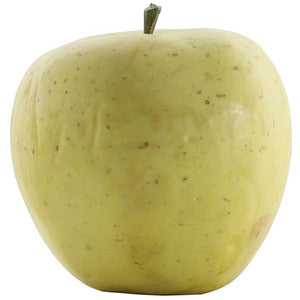 Pack of 3 Artificial Decorative Yellow Apples 8cm