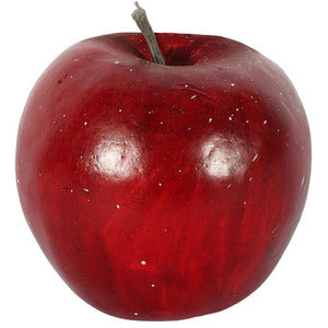 Pack of 3 Artificial Decorative Red Apples 8cm