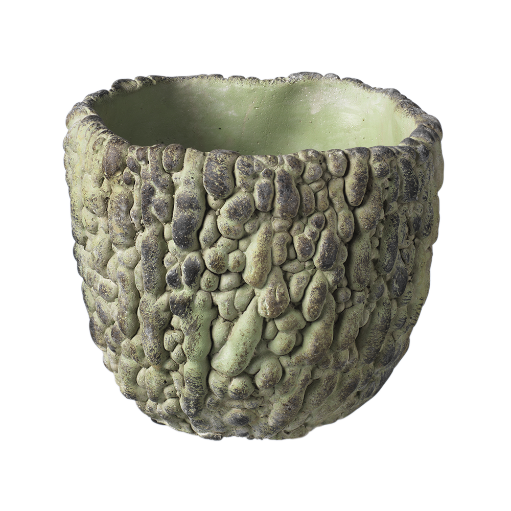 Pebble Texture Ceramic Plant Pot