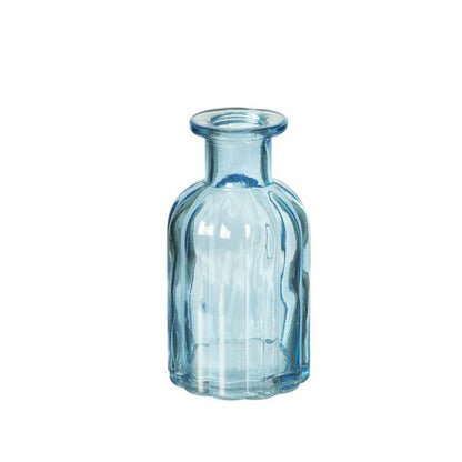 Glass Decorative Mini Bud Vase - Ocean Blue