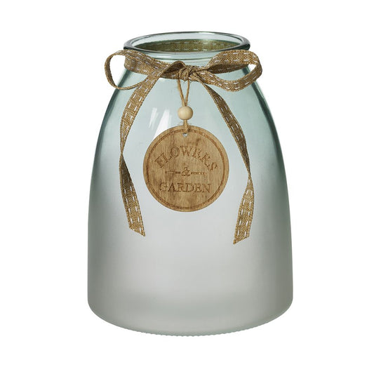 Flowers & Garden Frosted Jar 18 cm