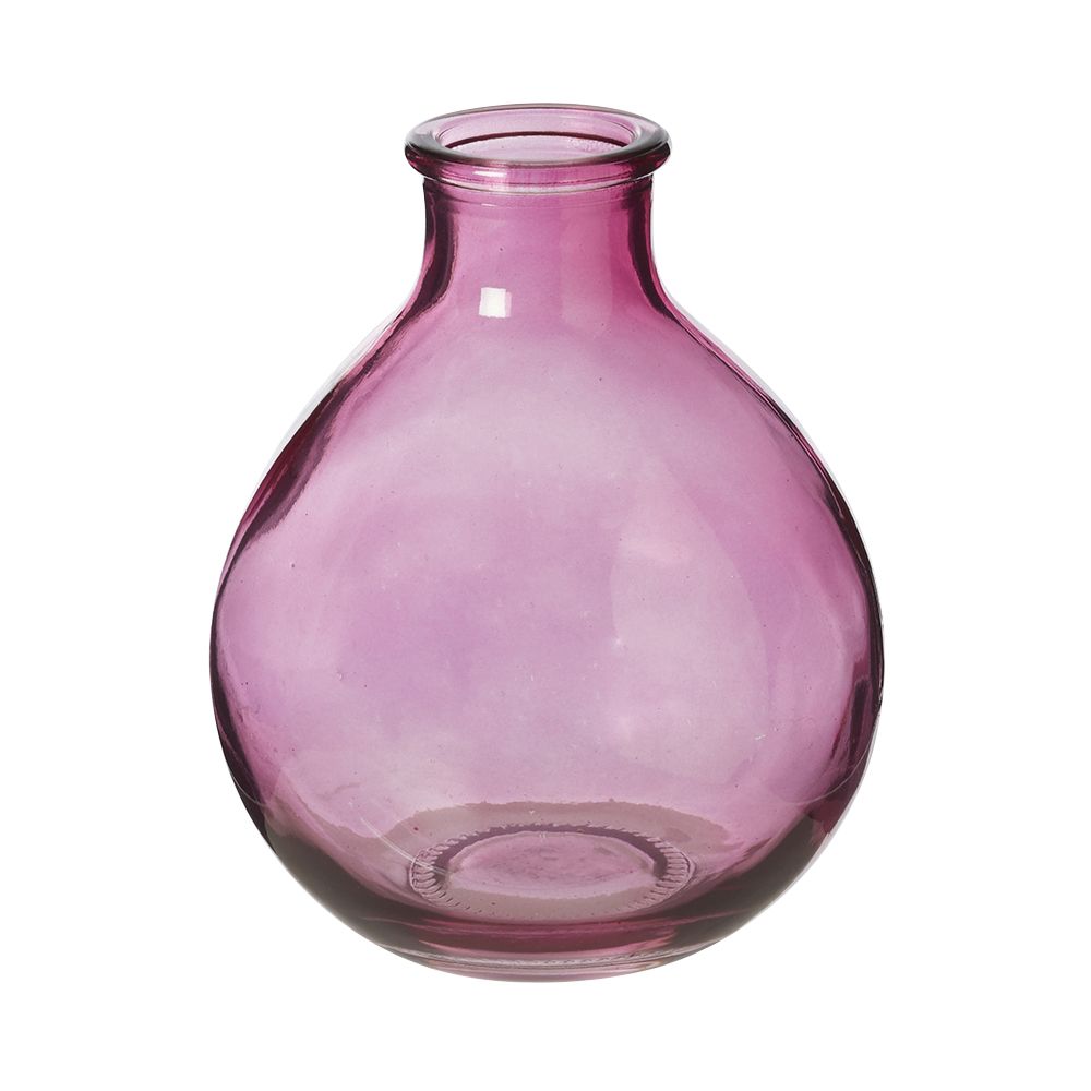 Pink Round Bud Vase