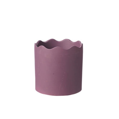 Ceramic Wave Pot - Berry