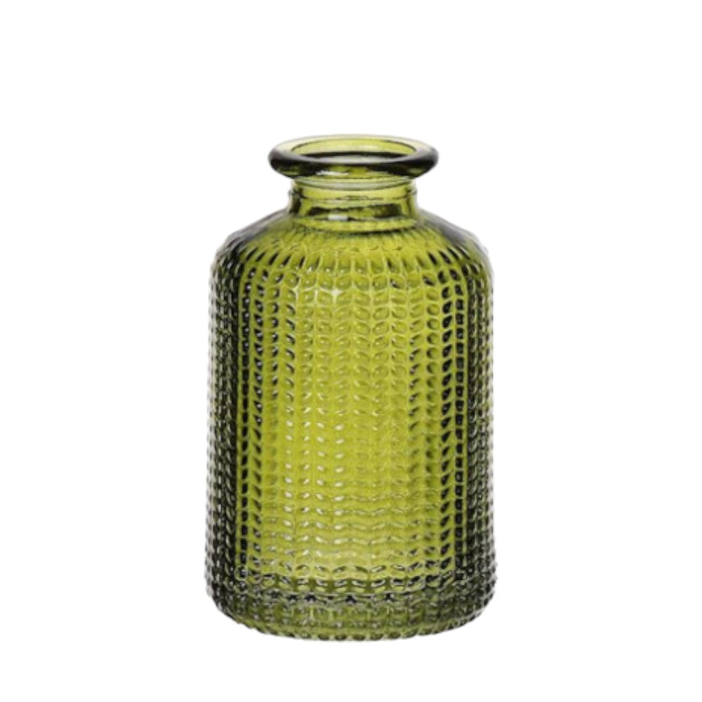 Mini Bud Display Bottle - Vintage Green