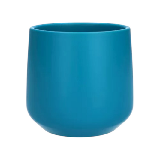 Ceramic Puglia Plant Pot - Turquoise