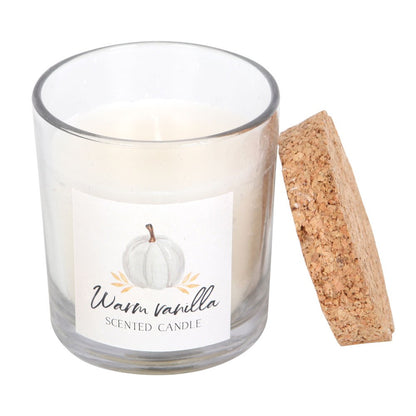 Warm Vanilla Autumn Candle