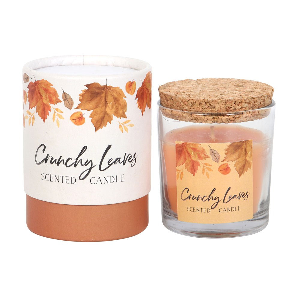 Crunchy Leaves Autumn Jar Candle