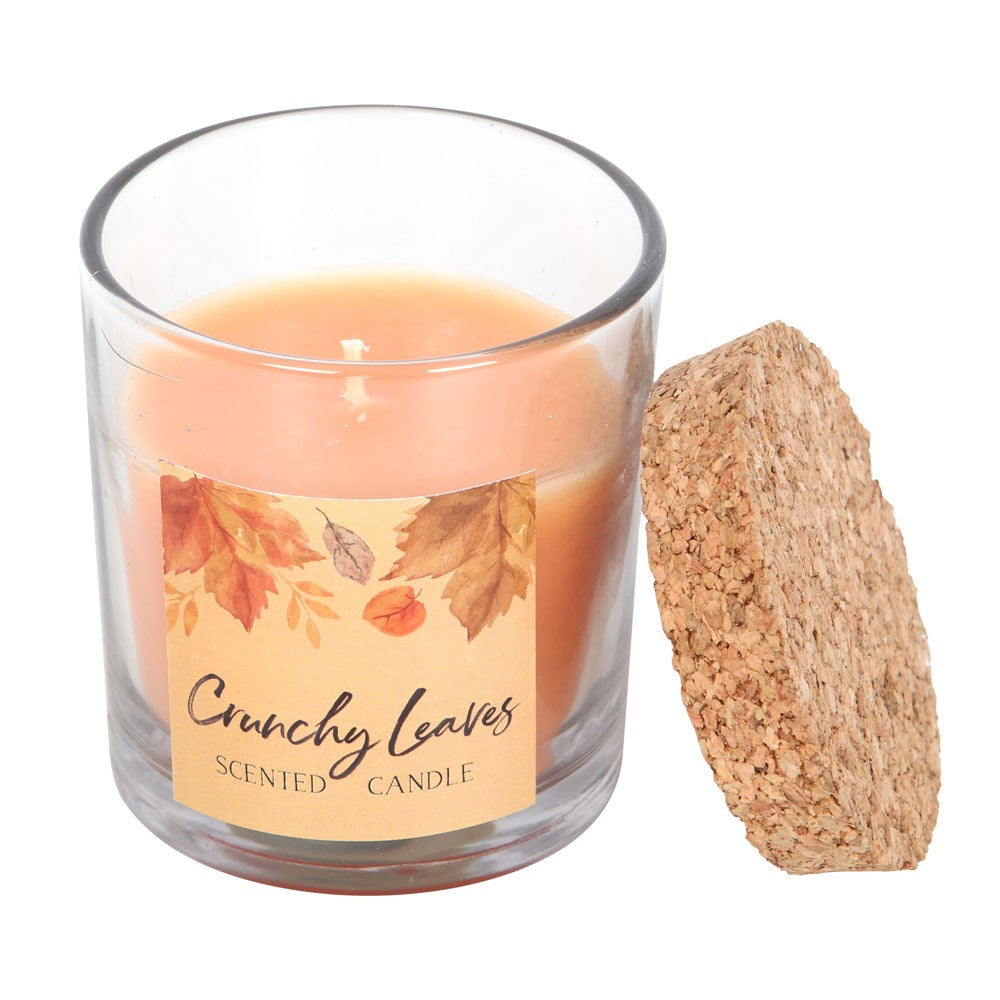 Crunchy Leaves Autumn Jar Candle