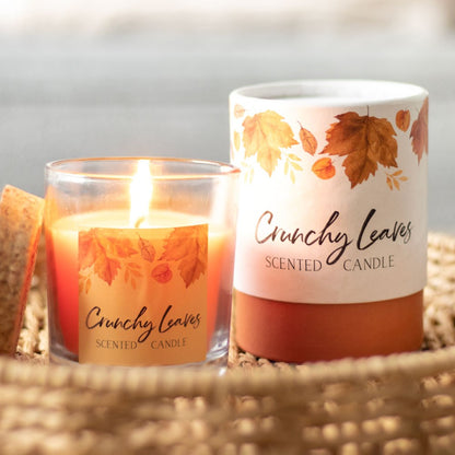 Crunchy Leaves Autumn Jar Candle