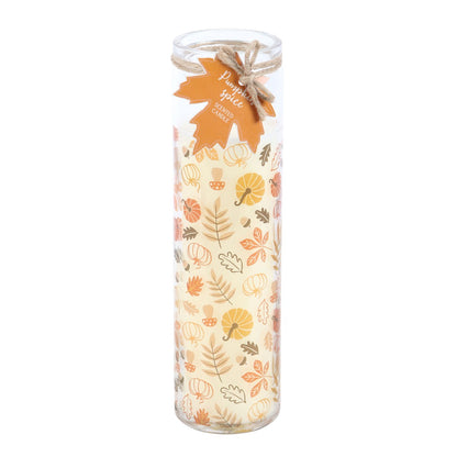 Autumn Tube Candle - Pumpkin Spice