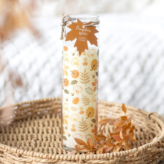 Autumn Tube Candle - Pumpkin Spice