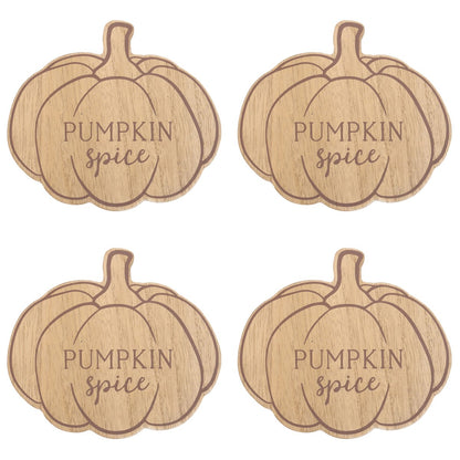 Pumpkin Spice Coaster Set