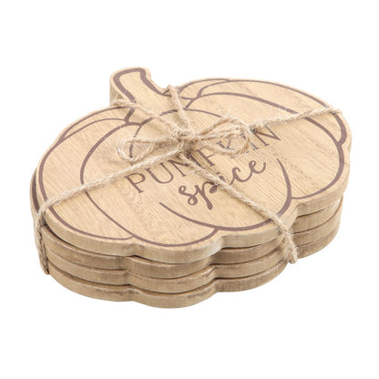 Pumpkin Spice Coaster Set