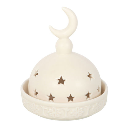Mosque Incense Cone and Tealight Holder