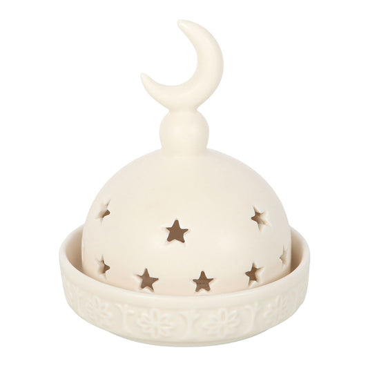 Mosque Incense Cone and Tealight Holder
