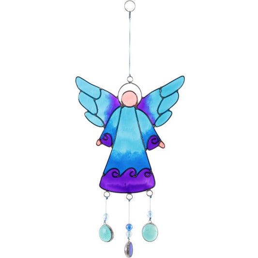 Angel Suncatcher - Blue